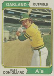 1974 Topps Baseball Cards      545     Billy Conigliaro